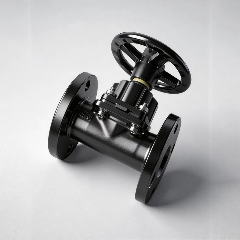 Straight Through Diaphragm Valve DN50 Straight Through Diaphragm Valve